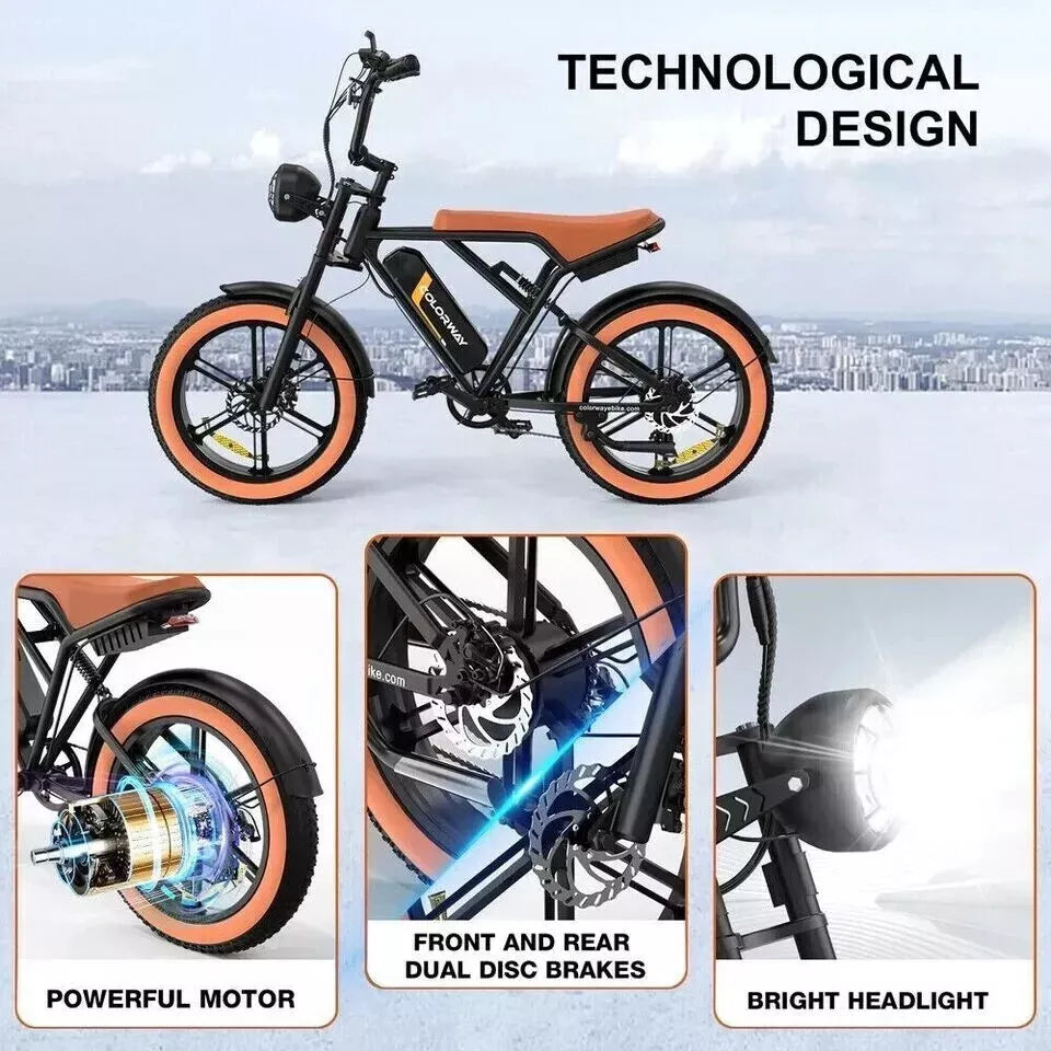 Colorway BK29 Electric Bike – 250W, 15Ah Battery (Home Delivery Only)