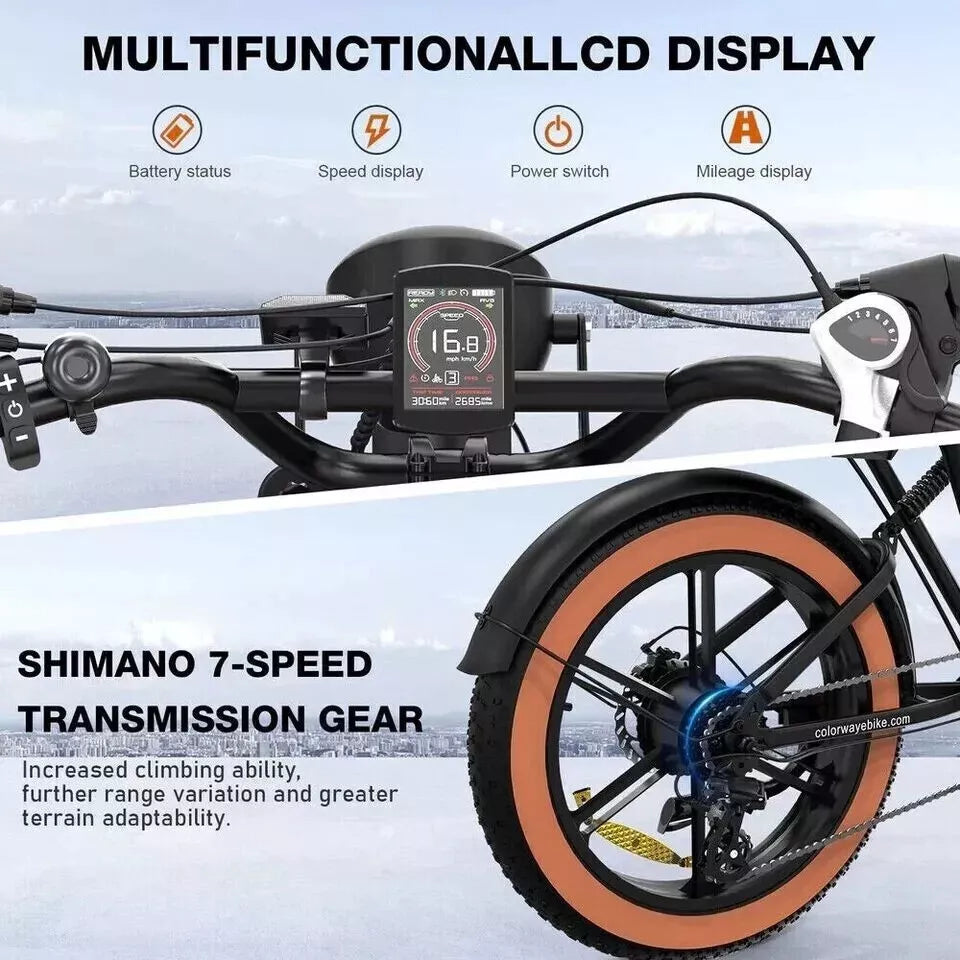 Colorway BK29 Electric Bike – 250W, 15Ah Battery (Home Delivery Only)