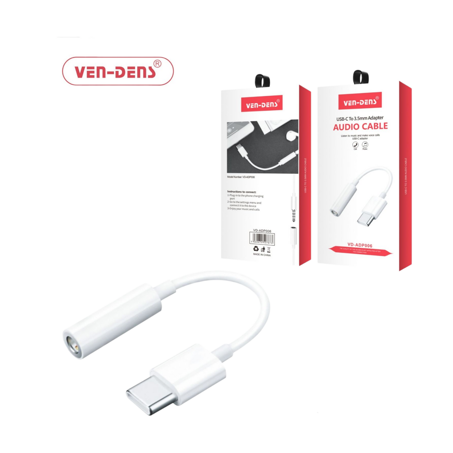 USB C to AUX Female