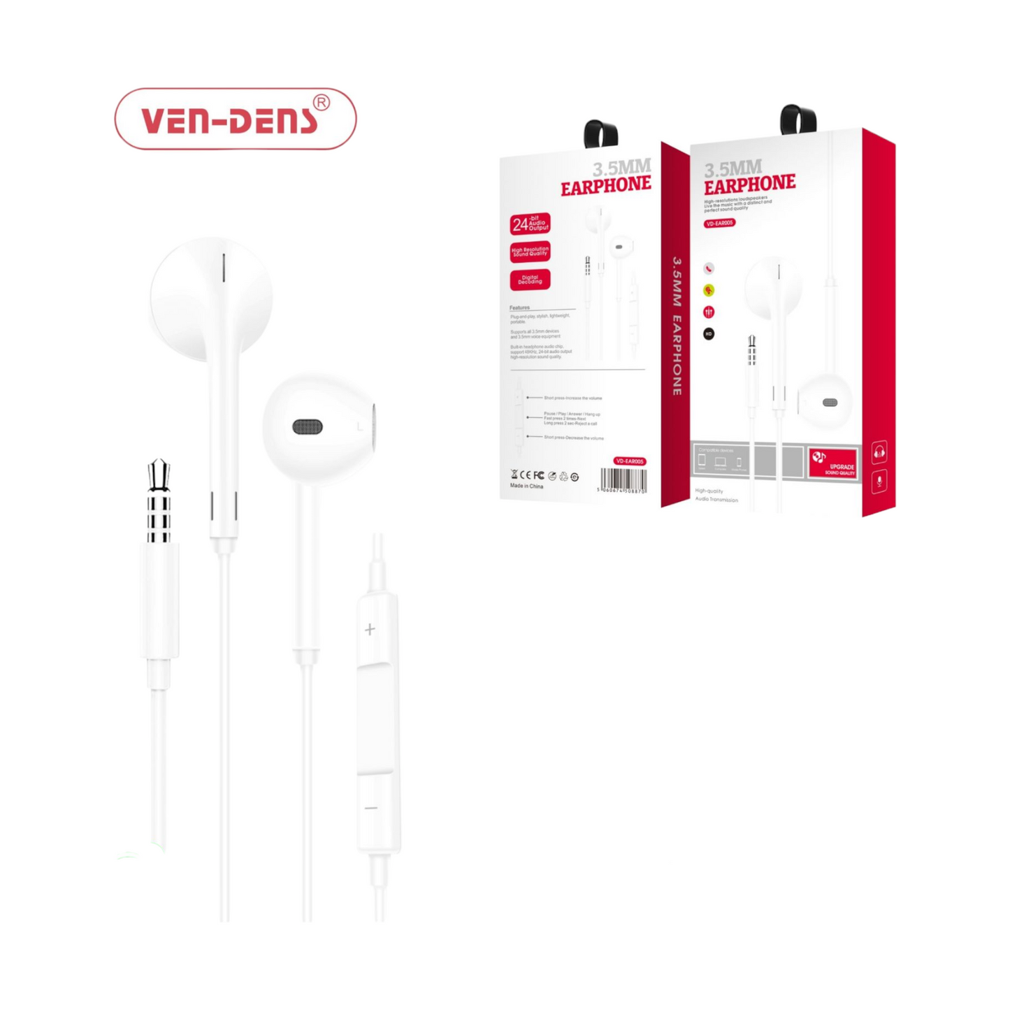 AUX Earphones