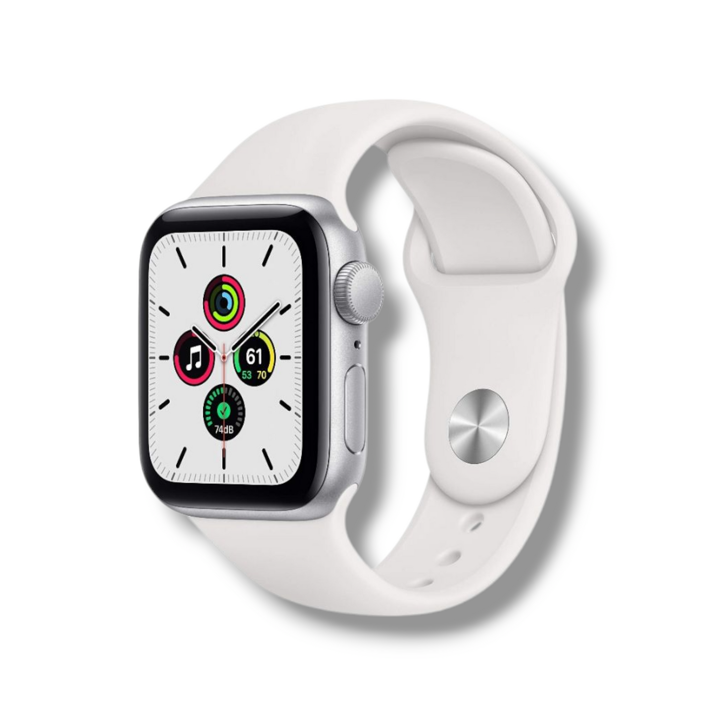 Apple Watch SE 40mm - Silver (Pink Straps) - 32GB - Grade A (SPT4209)