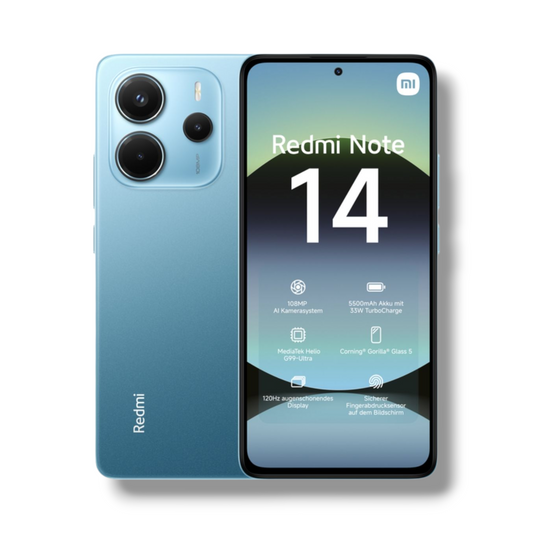 Redmi Note 14 - Blue - 128GB - Unlocked - Grade A (FF1-23)